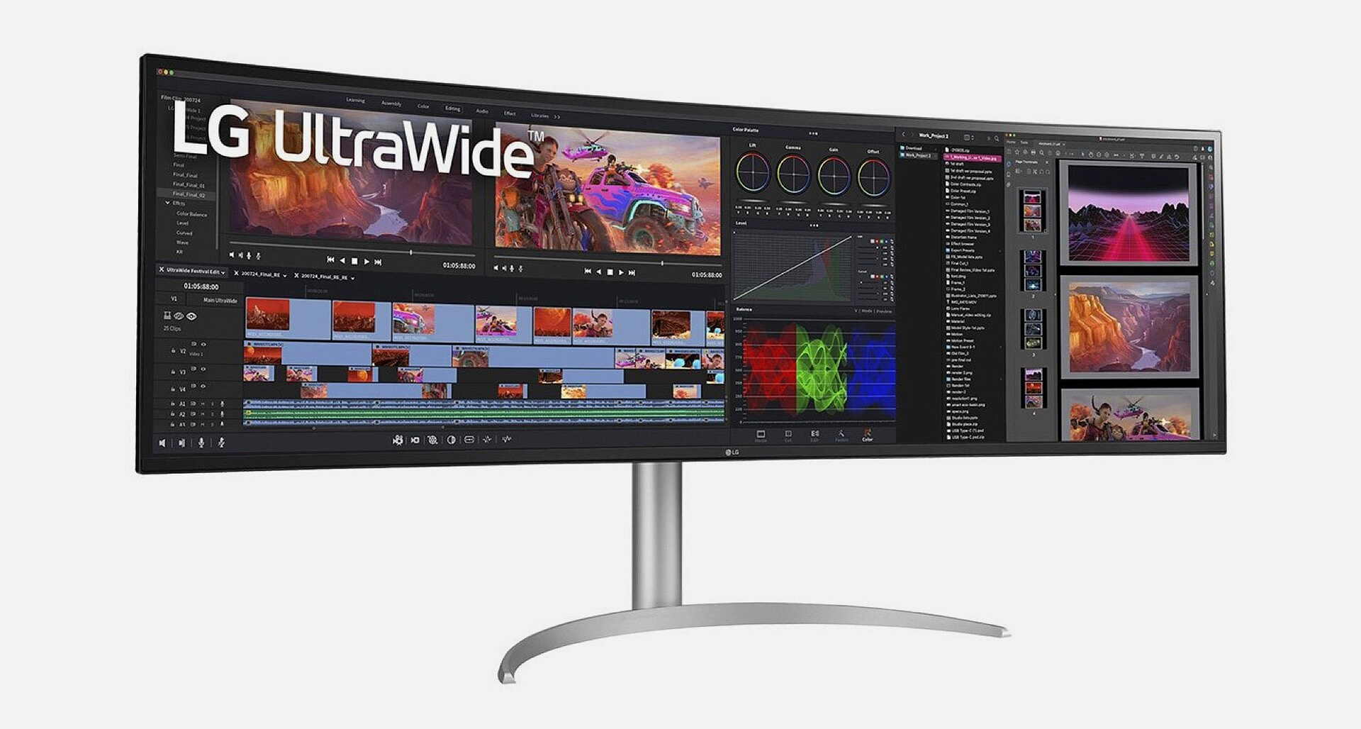 Дебют 49-дюймового игрового монитора LG 49WQ95C с панелью Nano IPS Дебют 49-дюймового игрового монитора LG 49WQ95C с панелью Nano IPS